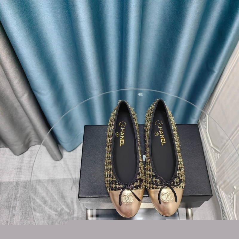 Ch*el flat shoes